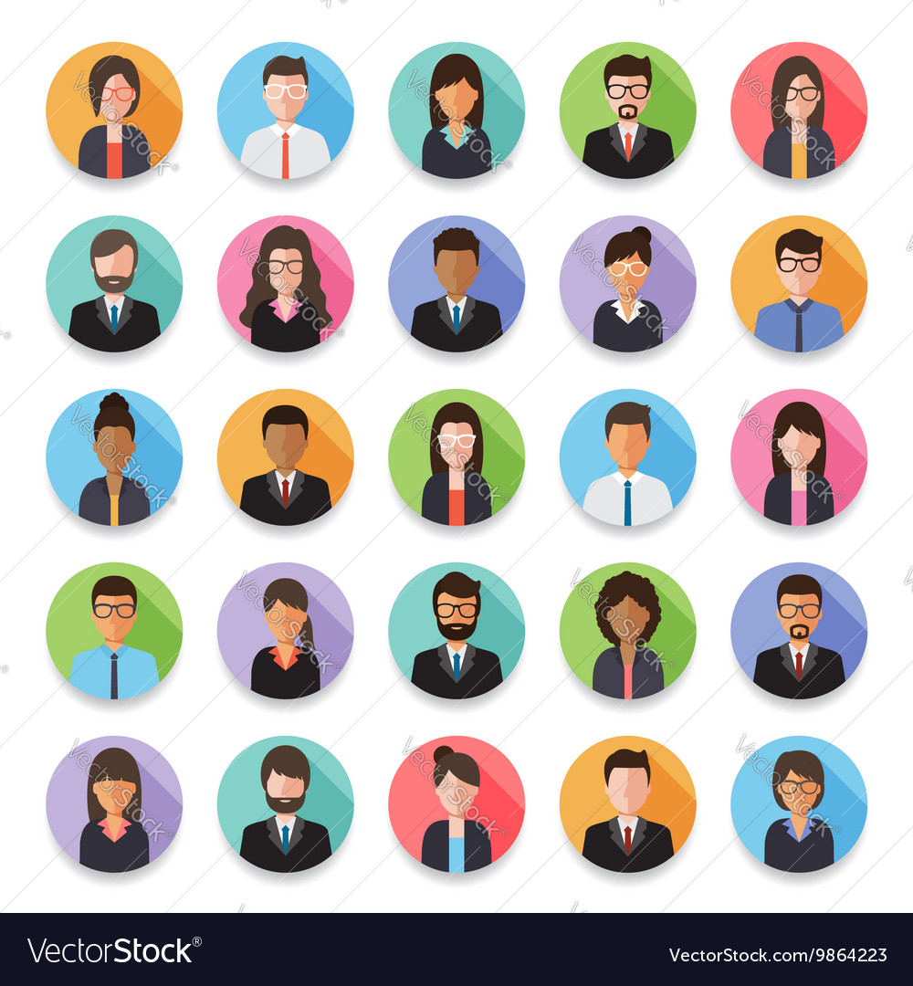 People Avatar Icon Royalty Free Vector Image Vectorstock