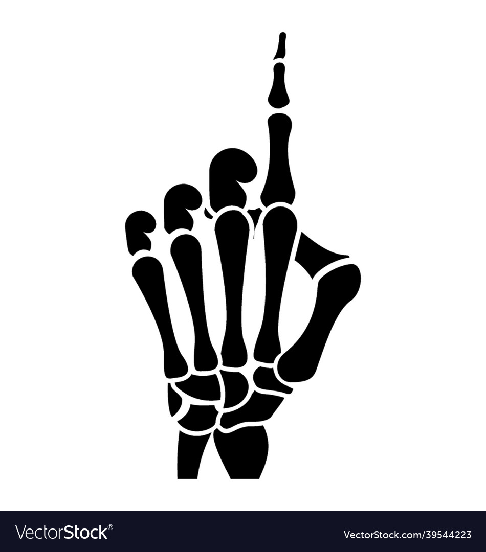 Pointing finger Royalty Free Vector Image - VectorStock