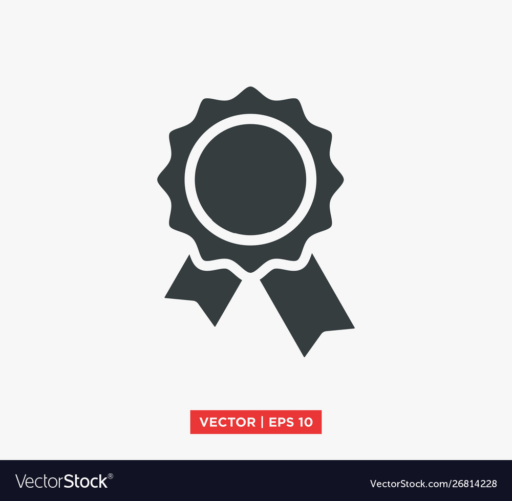 Award medal icon Royalty Free Vector Image - VectorStock