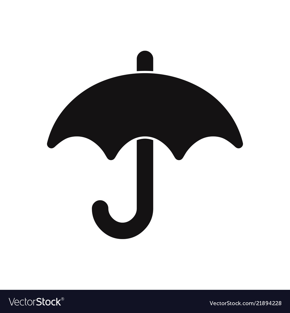 Umbrella icon Royalty Free Vector Image - VectorStock