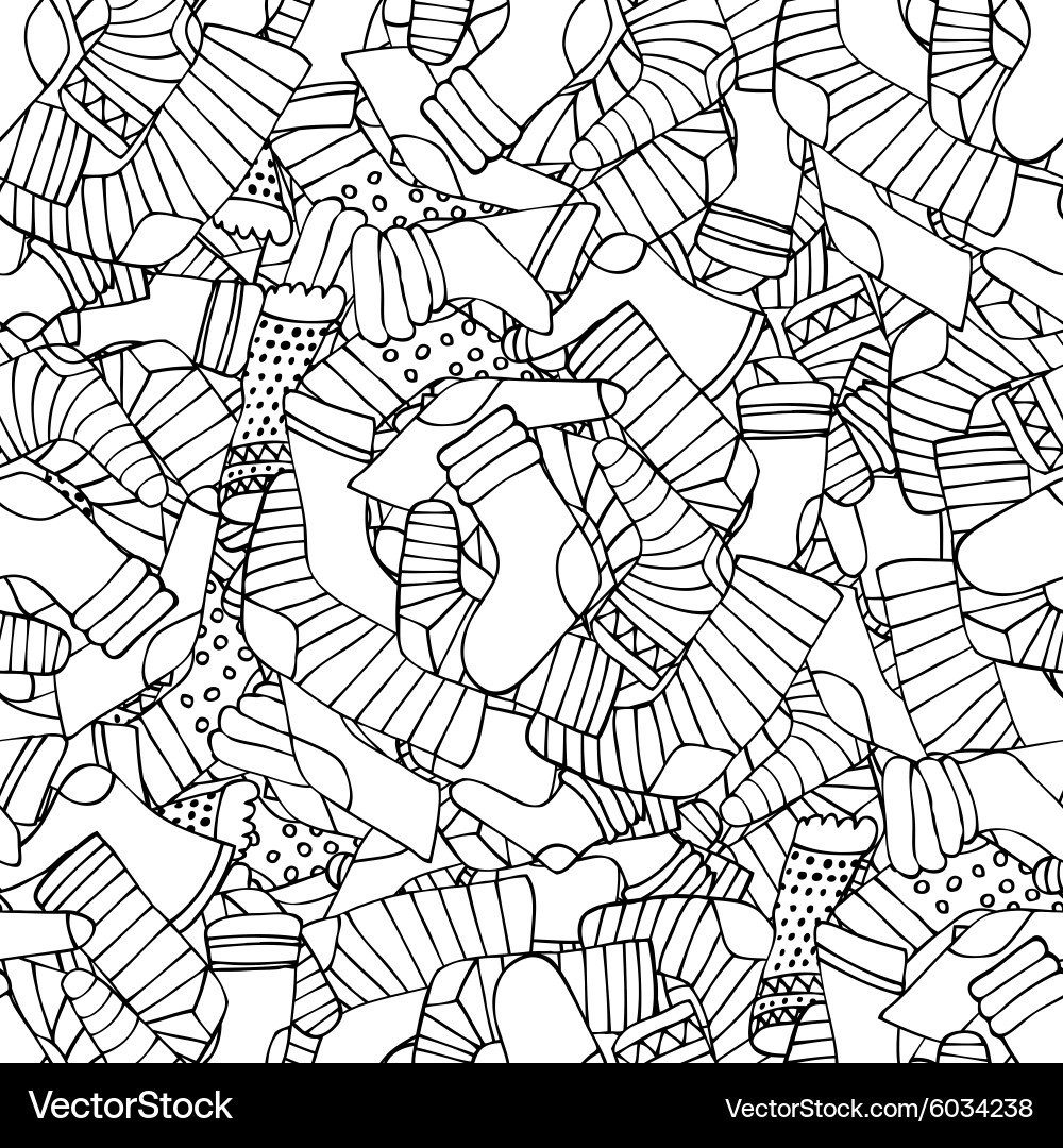 Socks background Royalty Free Vector Image - VectorStock