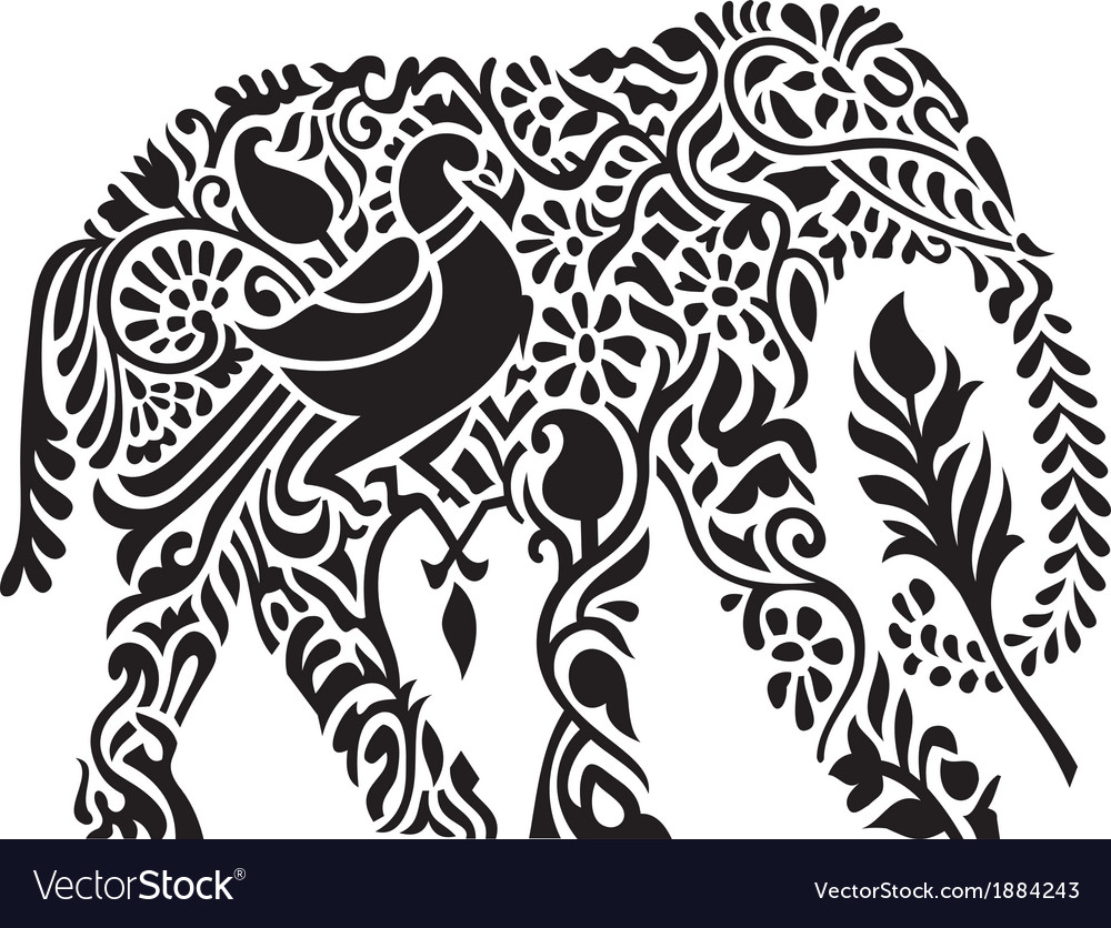 Abstract ornate background