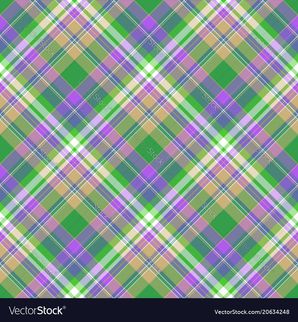 Abstract check plaid seamless pattern Royalty Free Vector