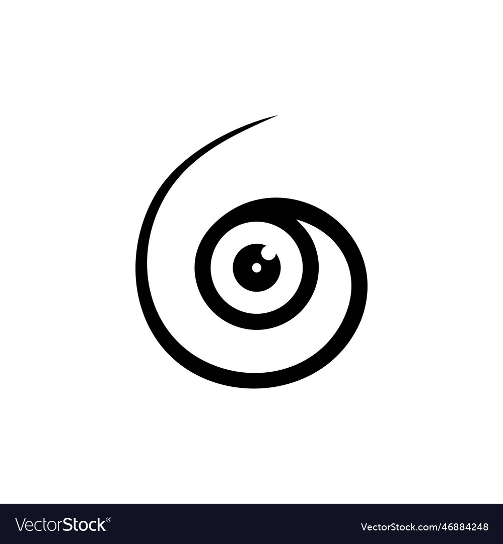 Golden eye Royalty Free Vector Image - VectorStock