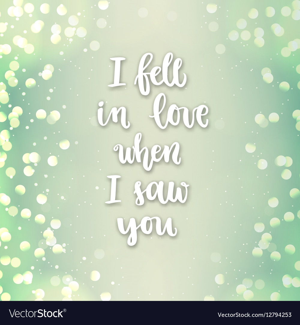 Romantic typographic poster Royalty Free Vector Image