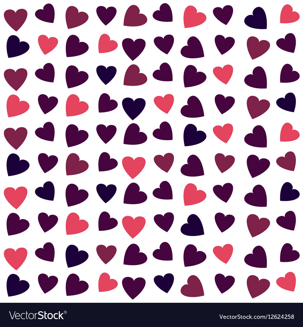 Seamless texture with hearts Royalty Free Vector Image