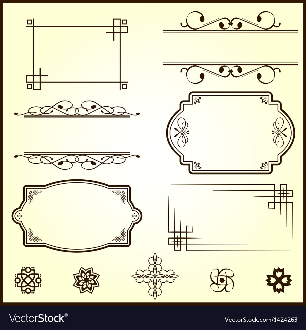 Border Royalty Free Vector Image - VectorStock