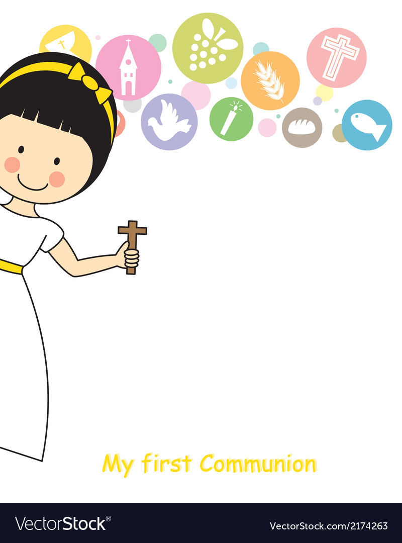 Girl first communion