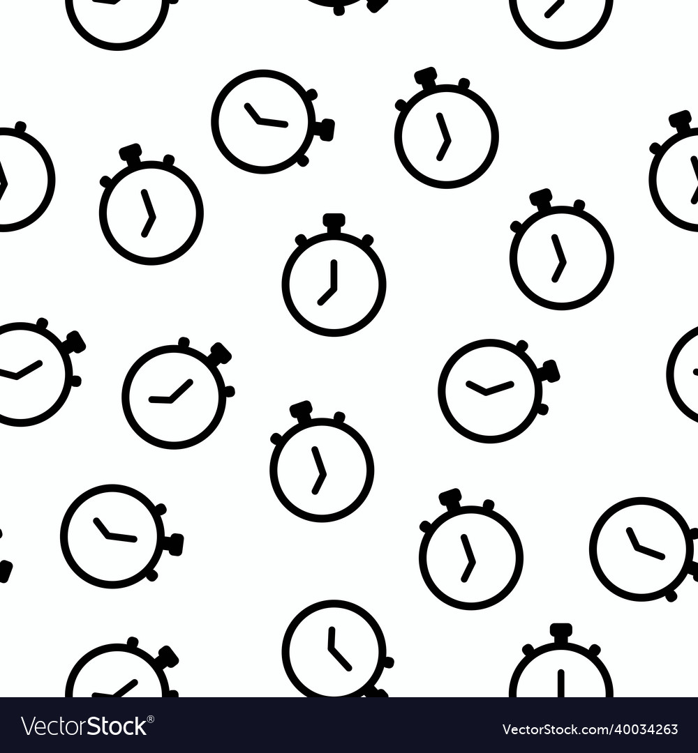 Time seamless pattern