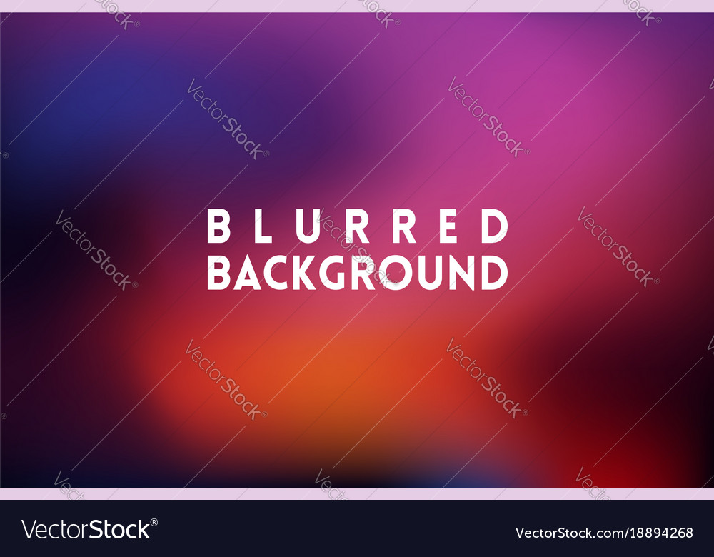 Horizontal wide multicolored blurred background