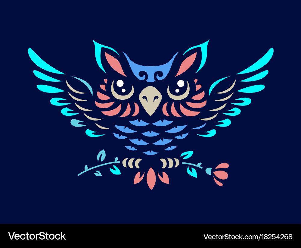 Owl Royalty Free Vector Image - VectorStock
