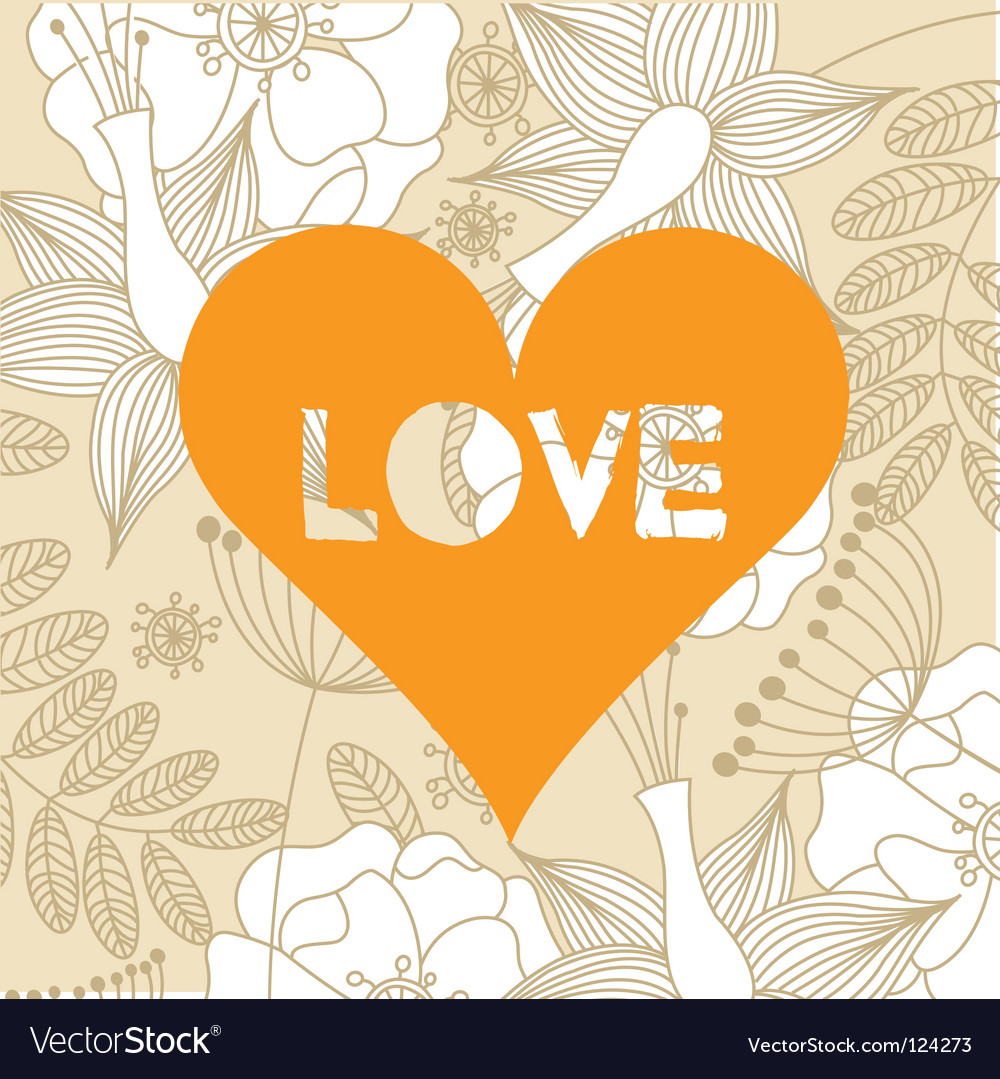 Love Background Royalty Free Vector Image - Vectorstock