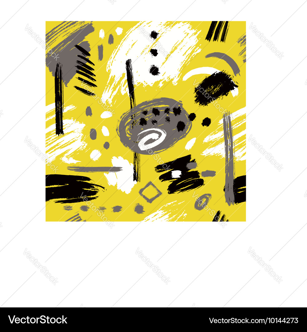 Seamless pattern brush strokes Royalty Free Vector Image