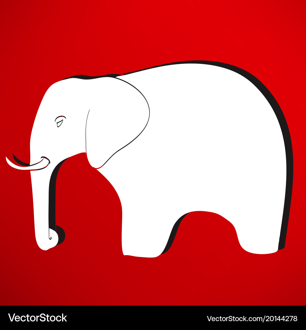 Elephant icon Royalty Free Vector Image - VectorStock
