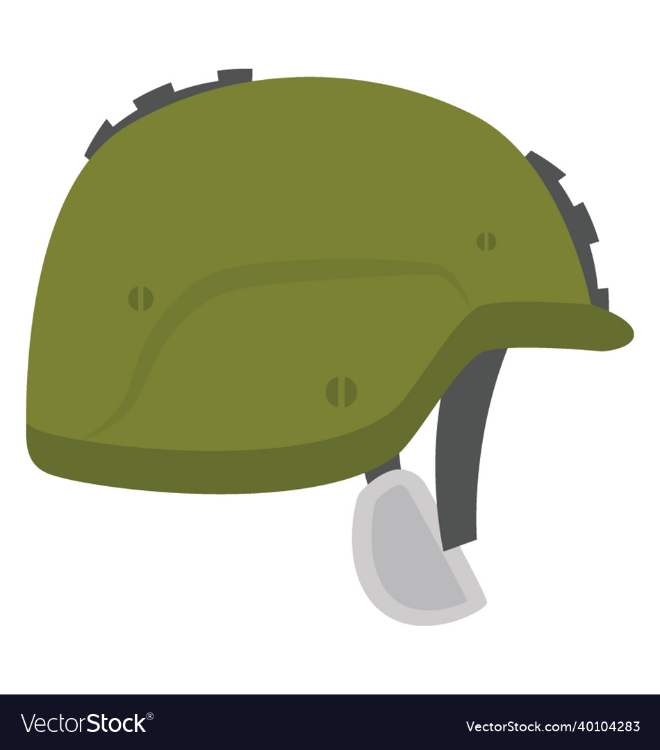 Military helmet Royalty Free Vector Image - VectorStock