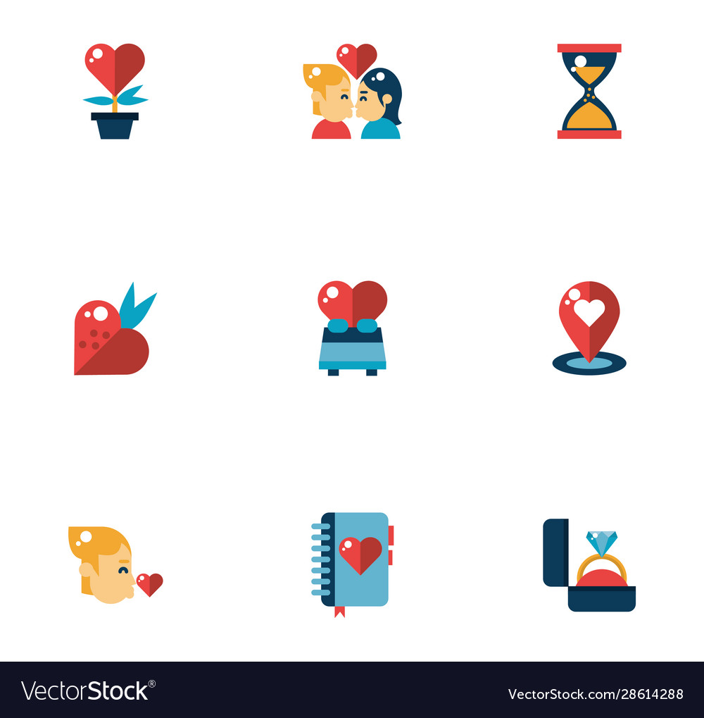 Bundle valentines day icons