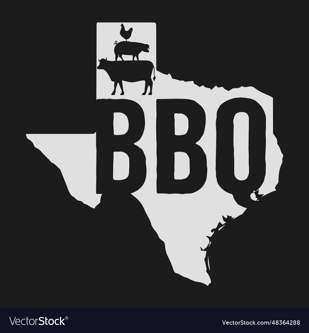 Funny gift vintage retro texas bbq t shirt design Vector Image