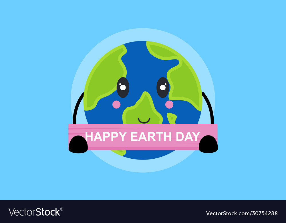 Happy international earth day background