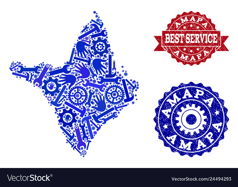 Best service composition of map amapa state