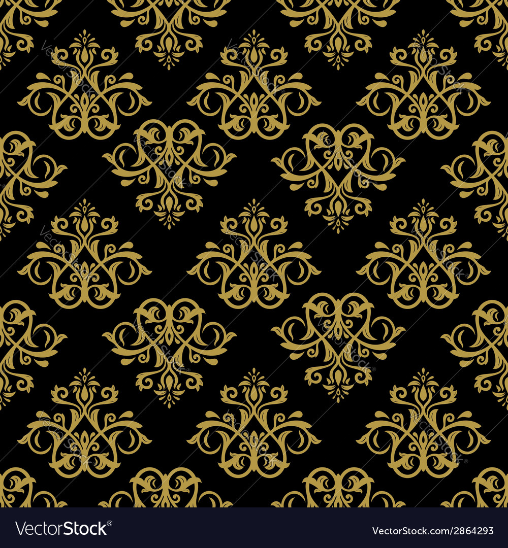 Damask seamless pattern orient background