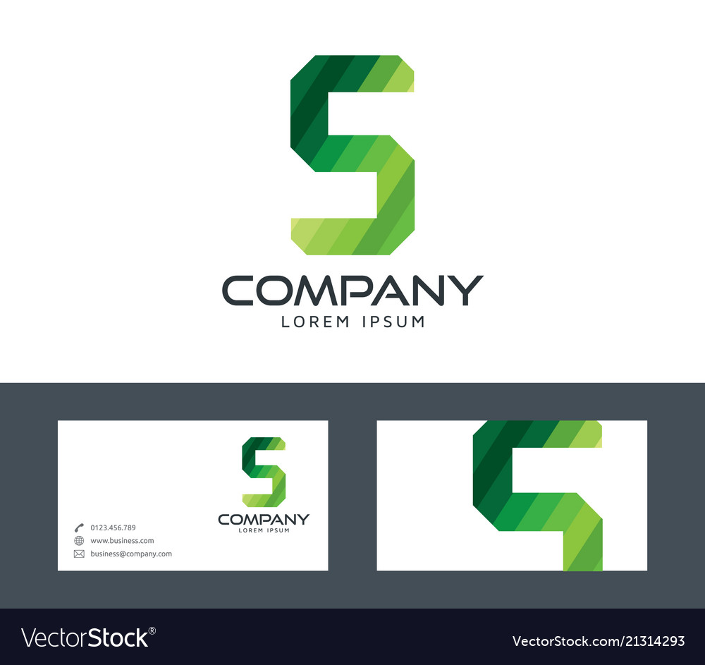 Letter s - logo design vector image Letter s - logo design