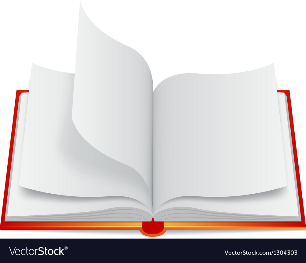 Open book Royalty Free Vector Image - VectorStock