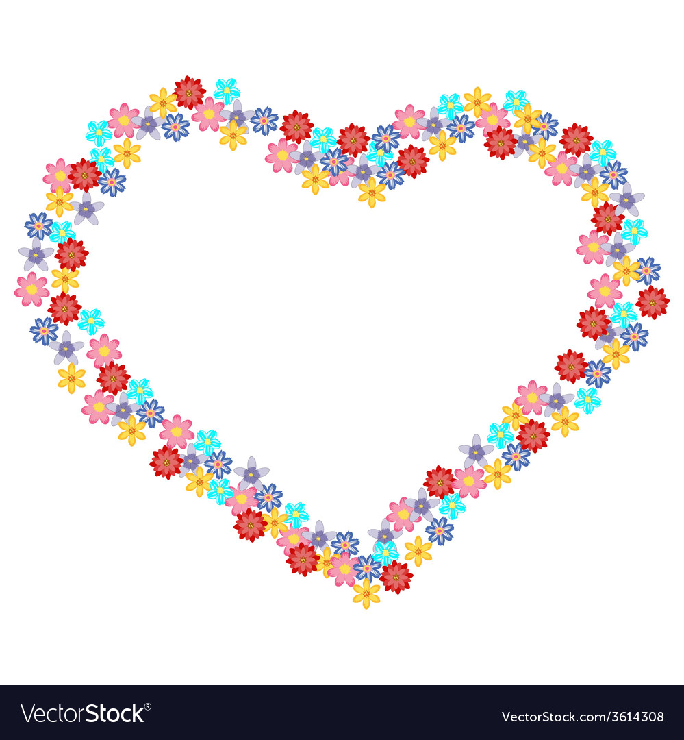 Heart-shape Royalty Free Vector Image - VectorStock