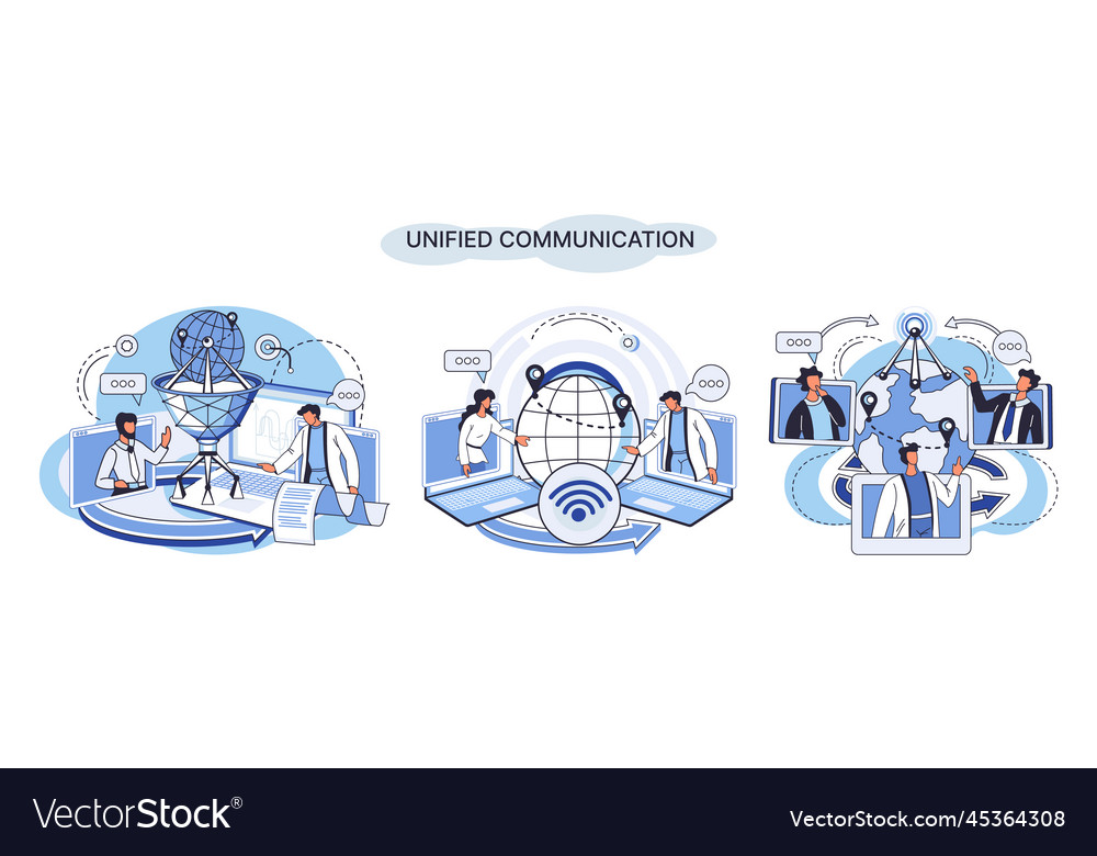 Unified communication metaphor social media