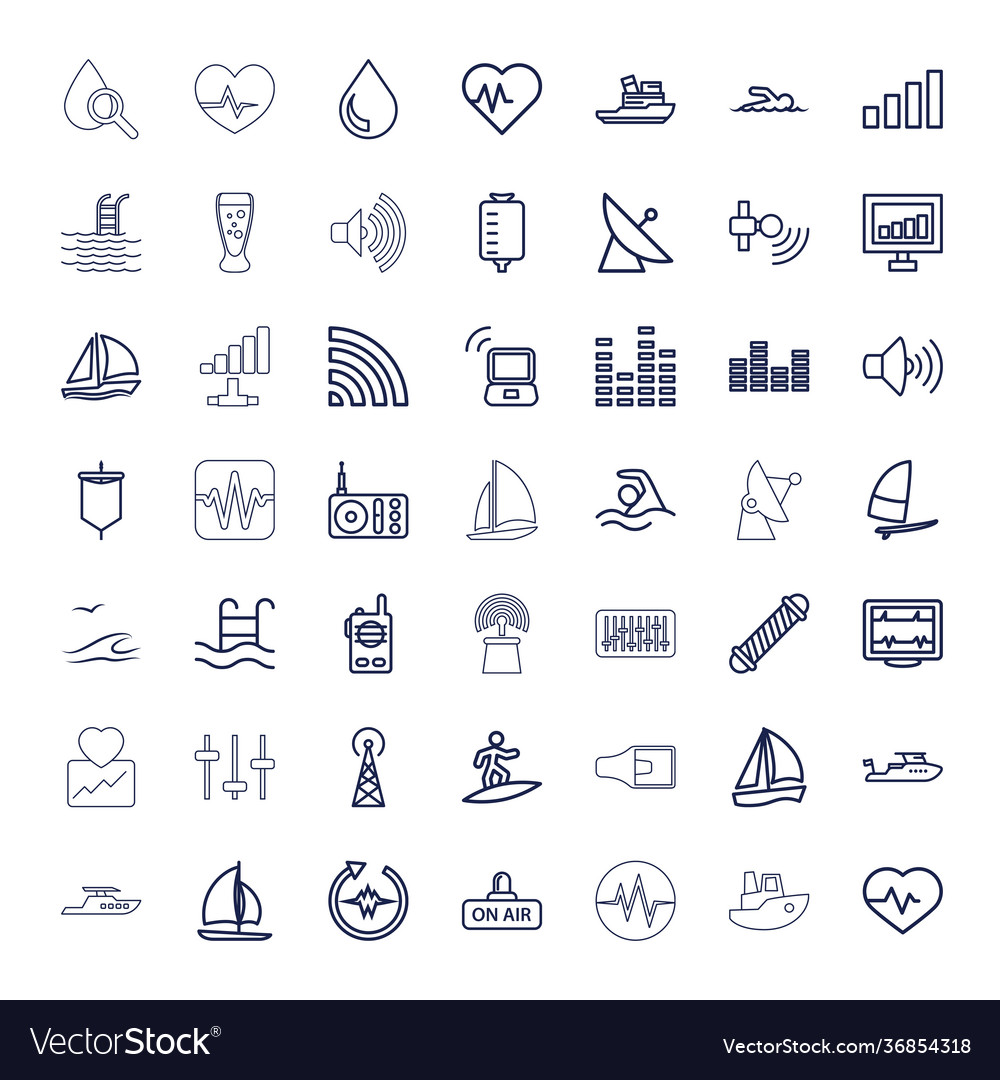 49 wave icons