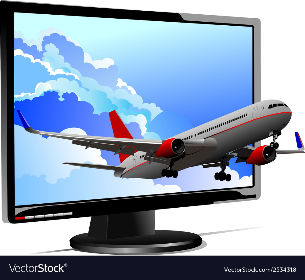 Al 0944 plane and monitor