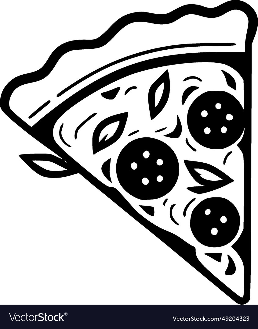 Pizza - hochwertiges Logo ideal für T-Shirt