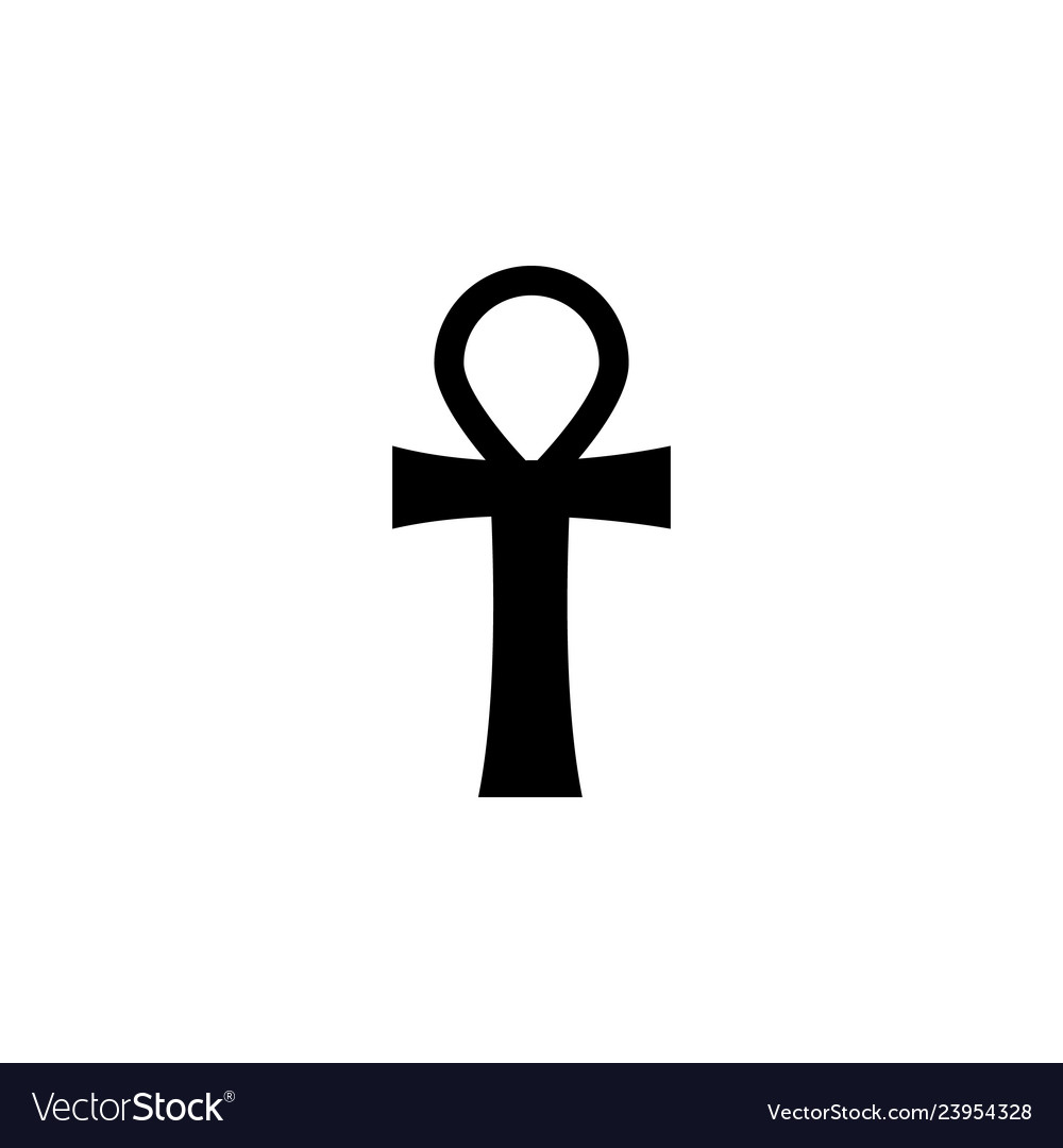 Religion symbol ankh icon element of Royalty Free Vector