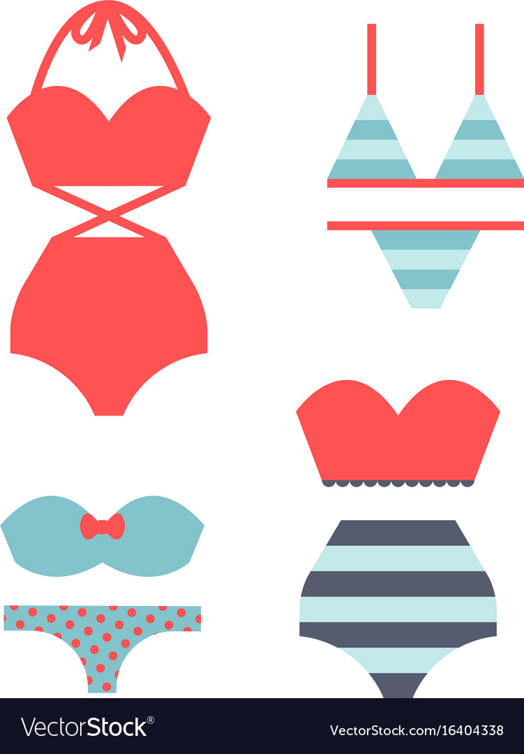 Beachwear bikini cloth fashion looks vacation