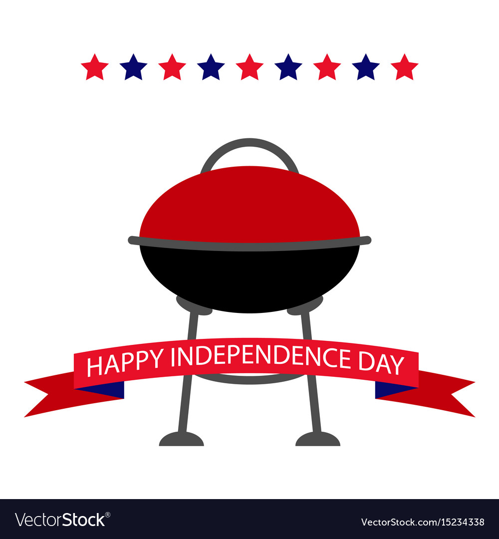 Happy Independence Day Banner Royalty Free Vector Image