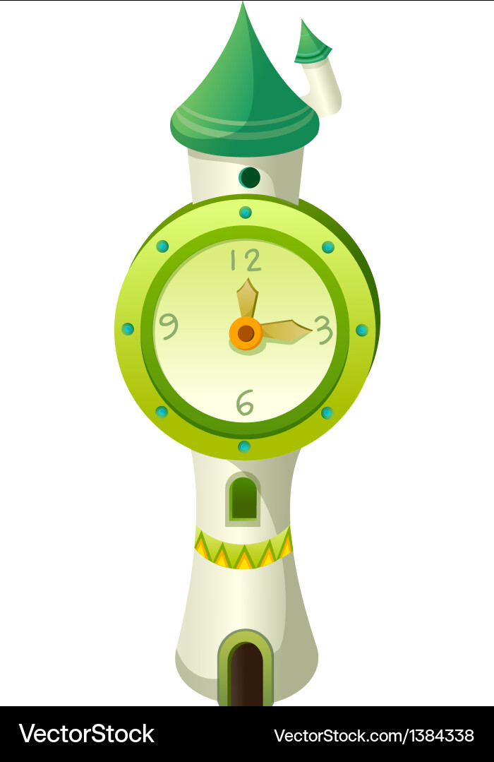 Icon clock Royalty Free Vector Image - VectorStock