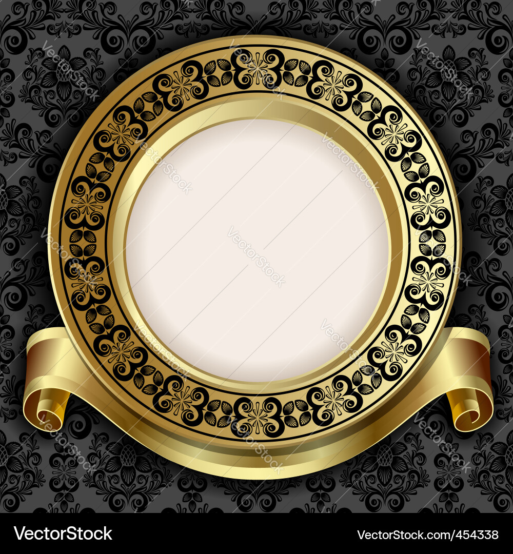 Retro frame Royalty Free Vector Image - VectorStock