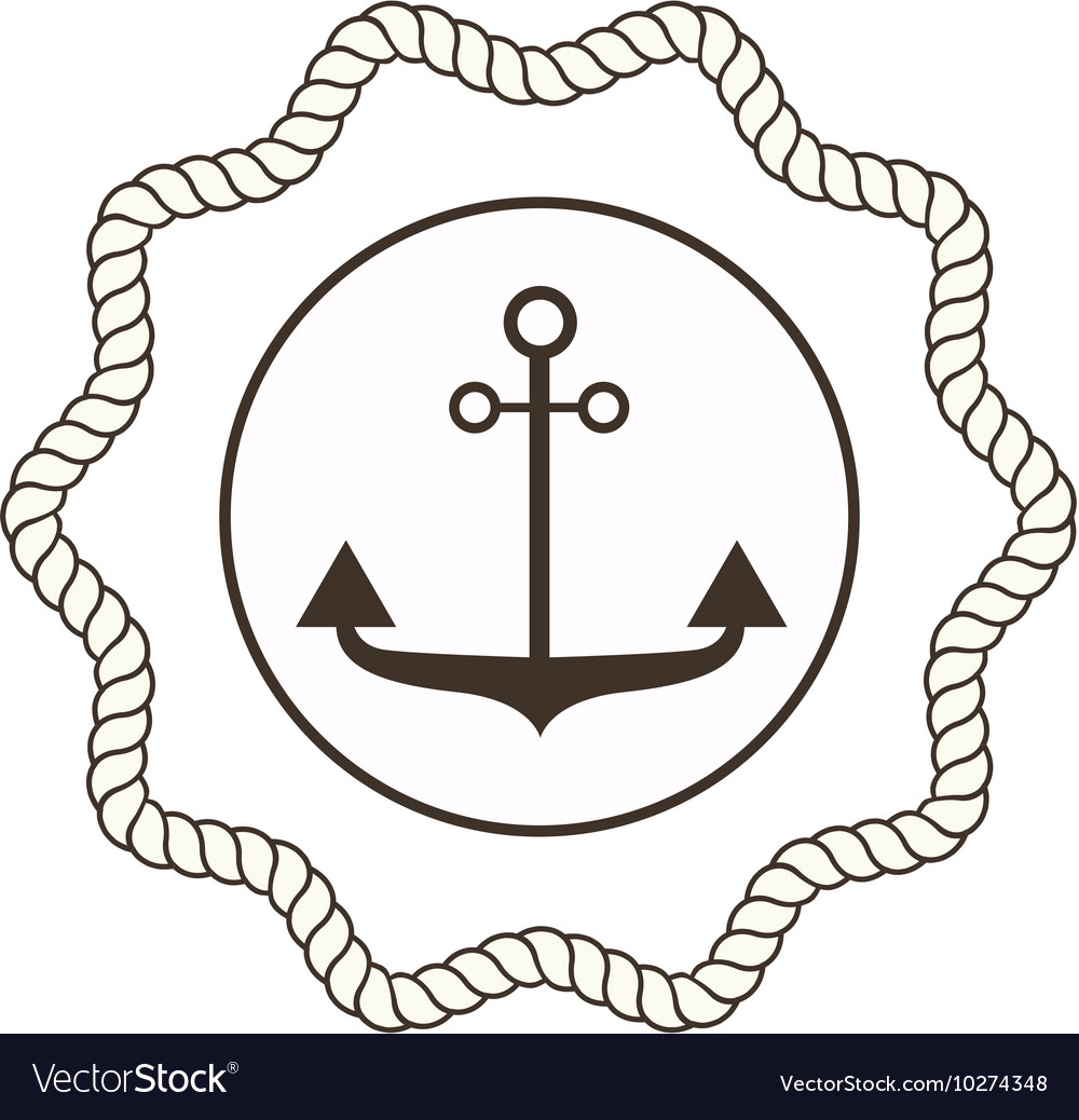 Anchor symbols badge