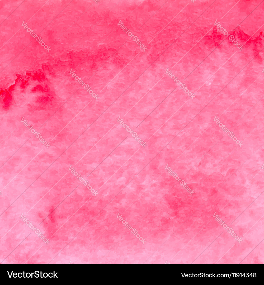 Coral watercolor background Royalty Free Vector Image