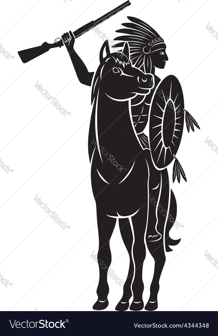 Horseback Royalty Free Vector Image - VectorStock