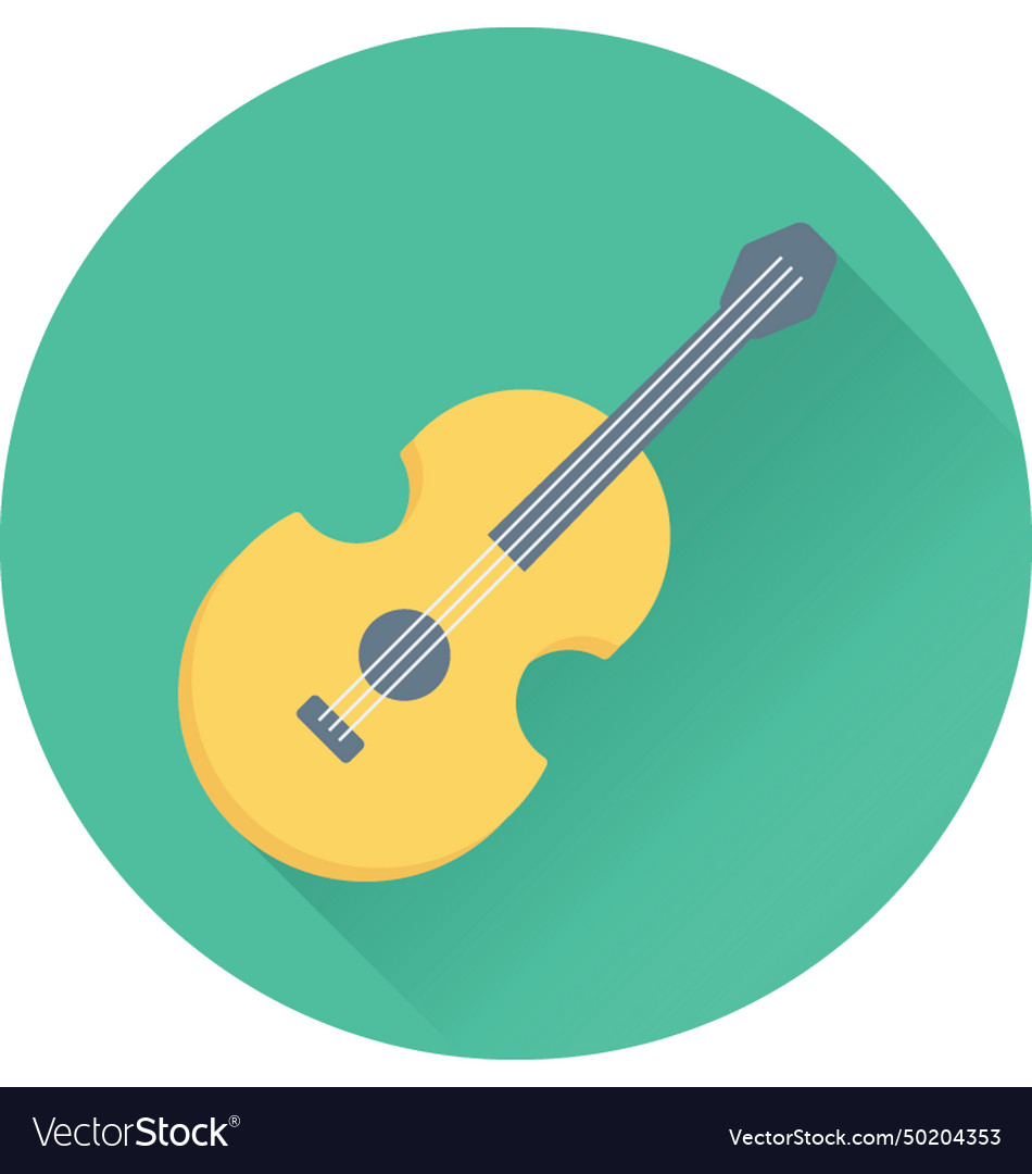 Guitar icon Royalty Free Vector Image - VectorStock