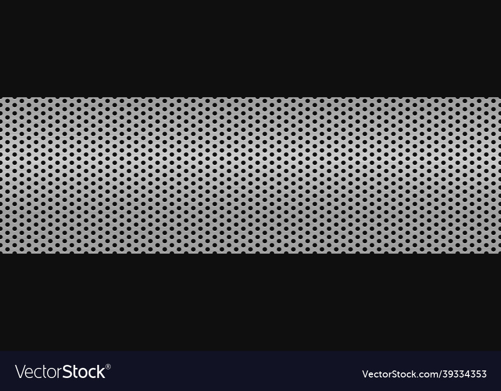 Perforated metal steel plate design realistic