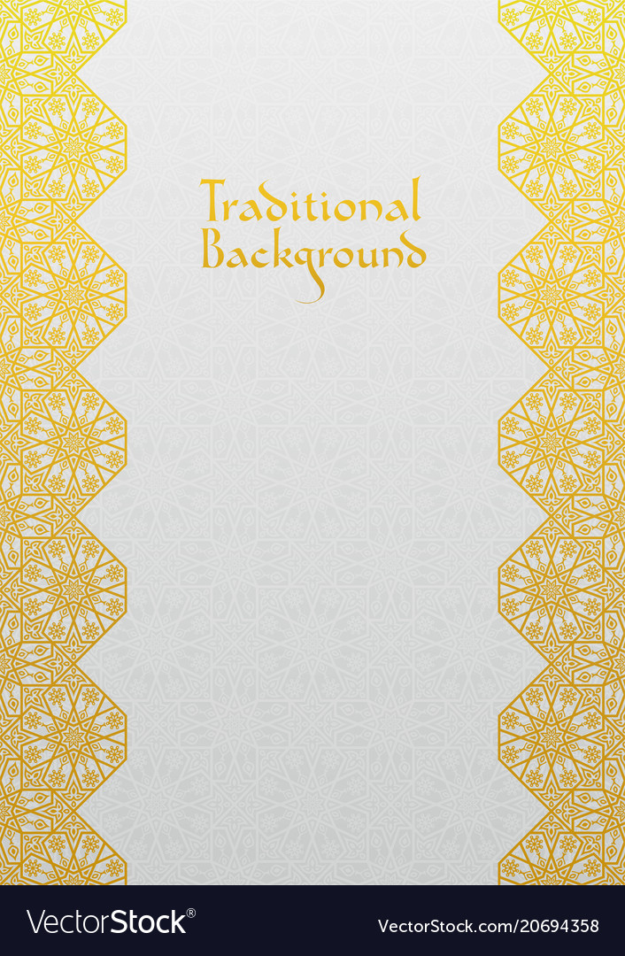 Floral frame with traditional ornament vector image Floral frame with traditional ornament