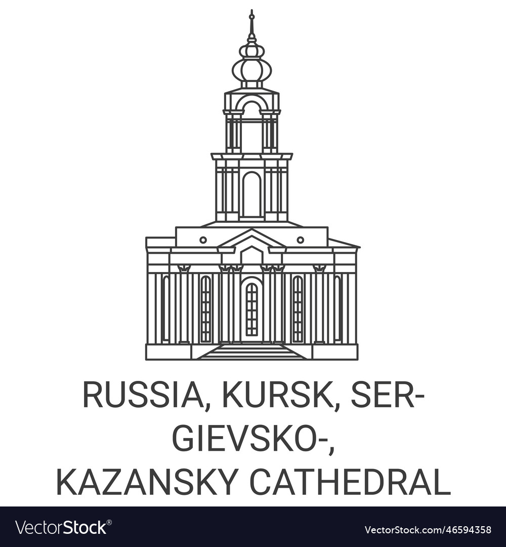 Russia kursk sergievsko kazansky cathedral