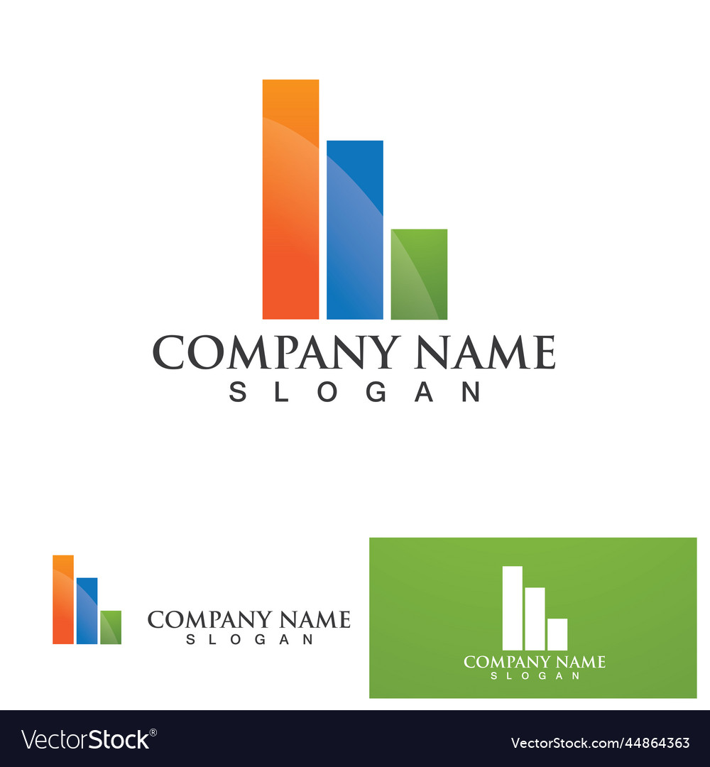 Business finance and marketing logo design