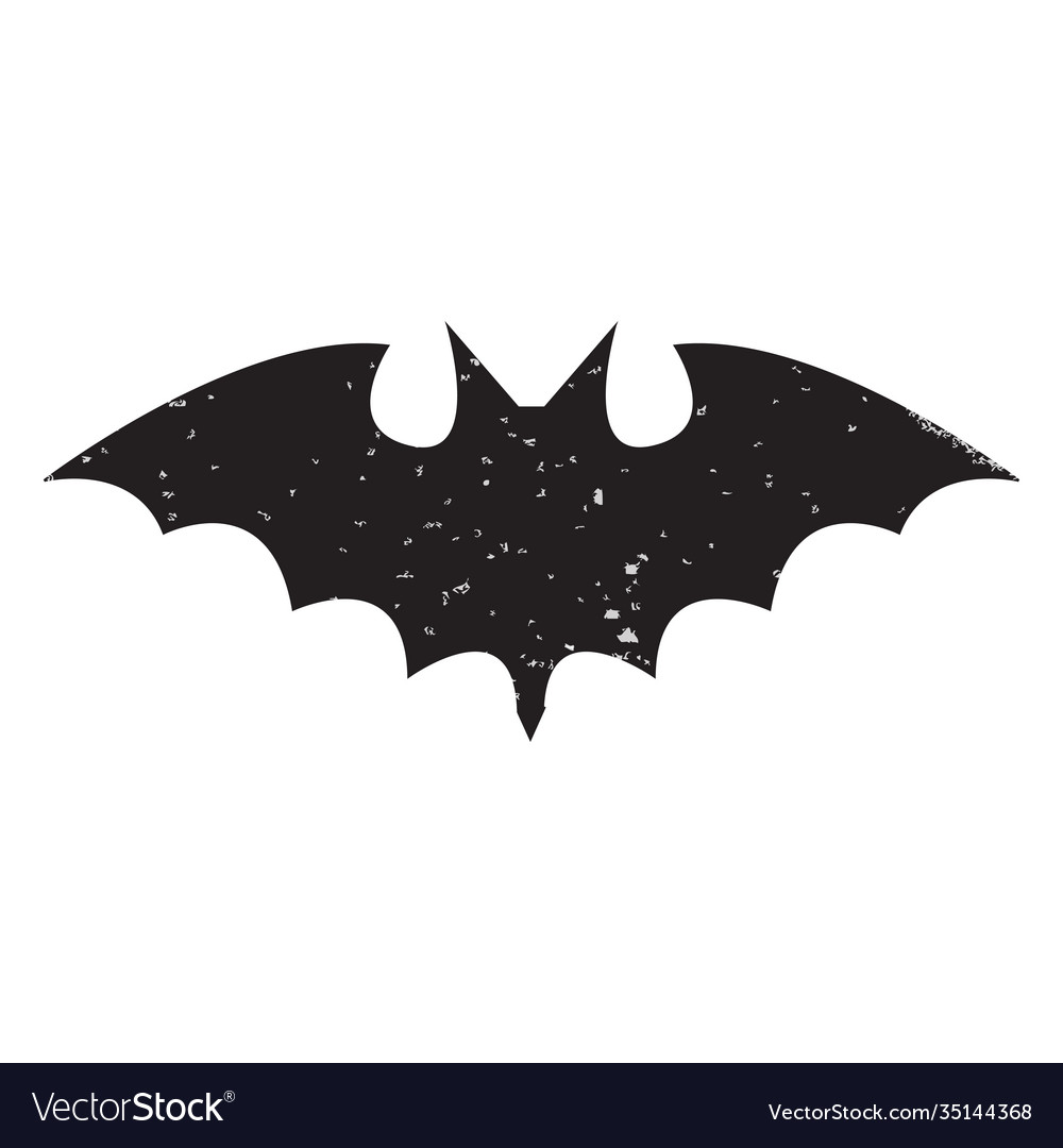 Halloween silhouettes bat