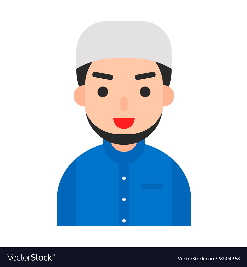 Flat Icon Avatar Bundle: Middle Eastern People