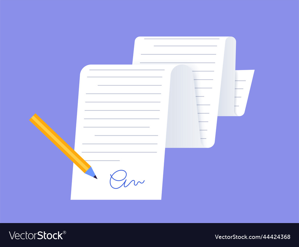 Realistic Paper Document
