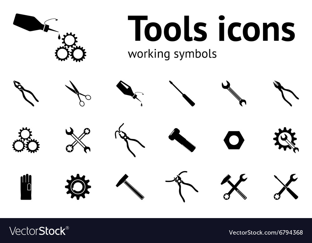 Слесарный инструмент иконка. Инструменты иконка. Ключ - отвертка. Инструменты символ. Знак «ремонт».