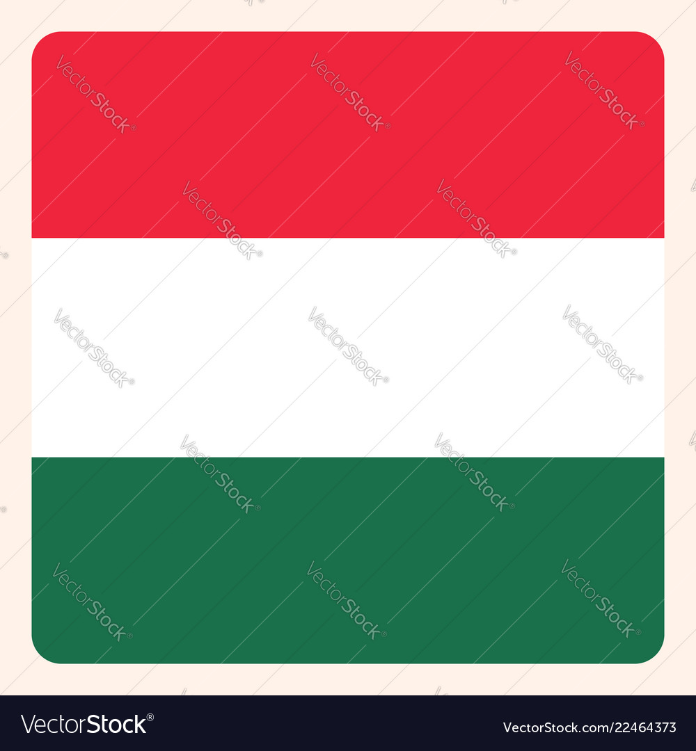 Uruguay square flag button social media Royalty Free Vector