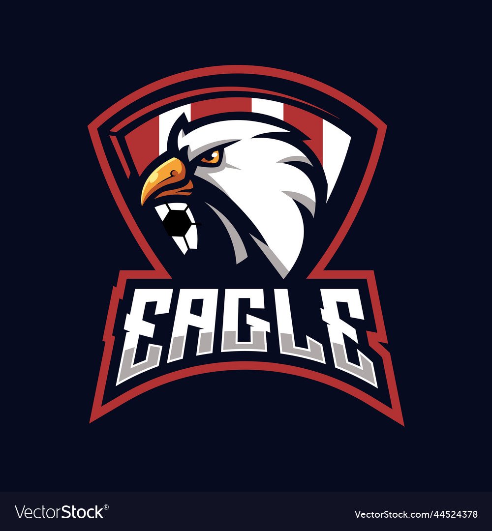 Eagle sport logo Royalty Free Vector Image - VectorStock